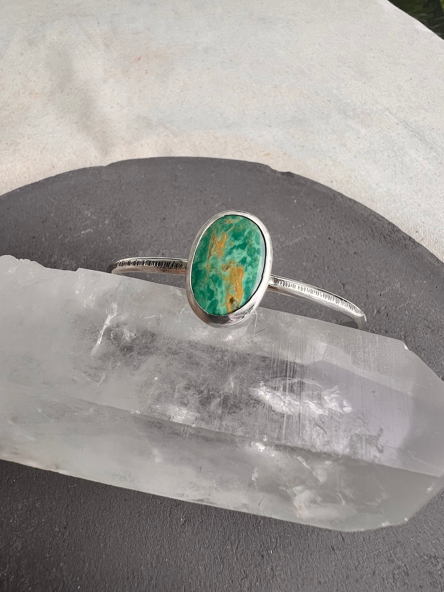 Tyrone Turquoise Cuff