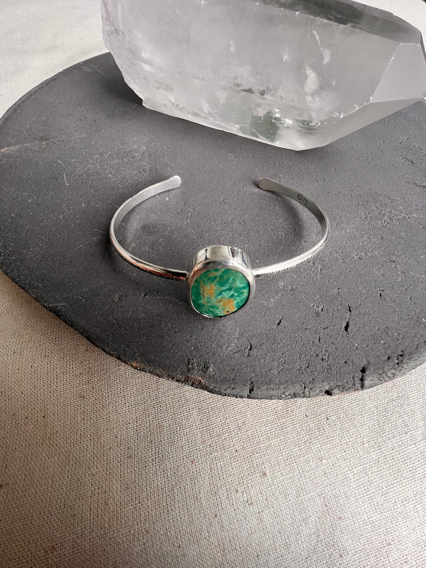 Tyrone Turquoise Cuff