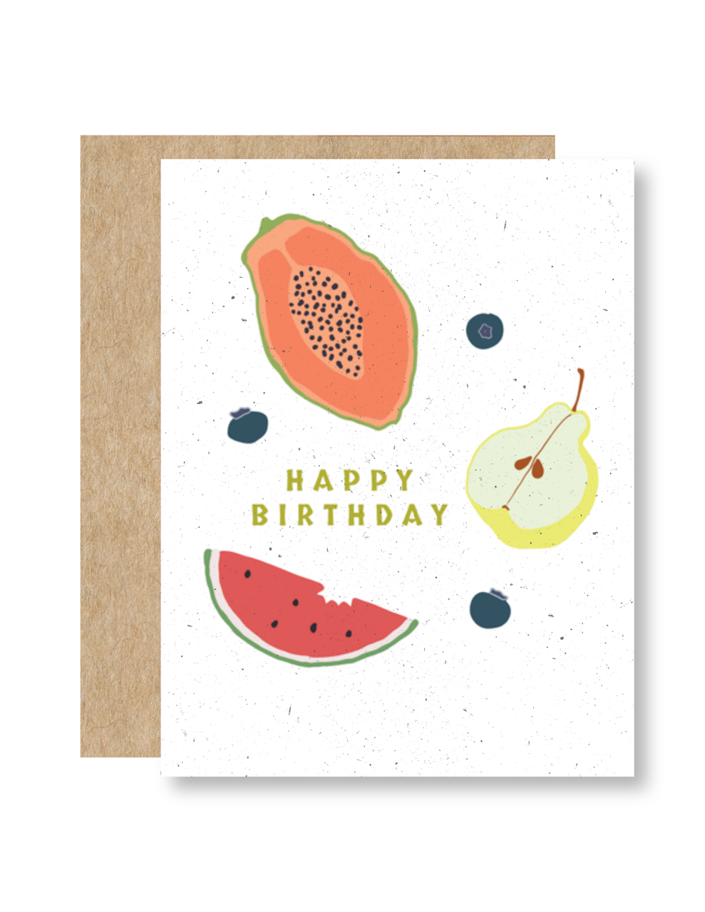 Fruity Birthday greeting card