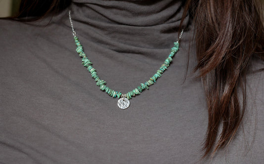 Turquoise Strand // Miss Luna Pendant