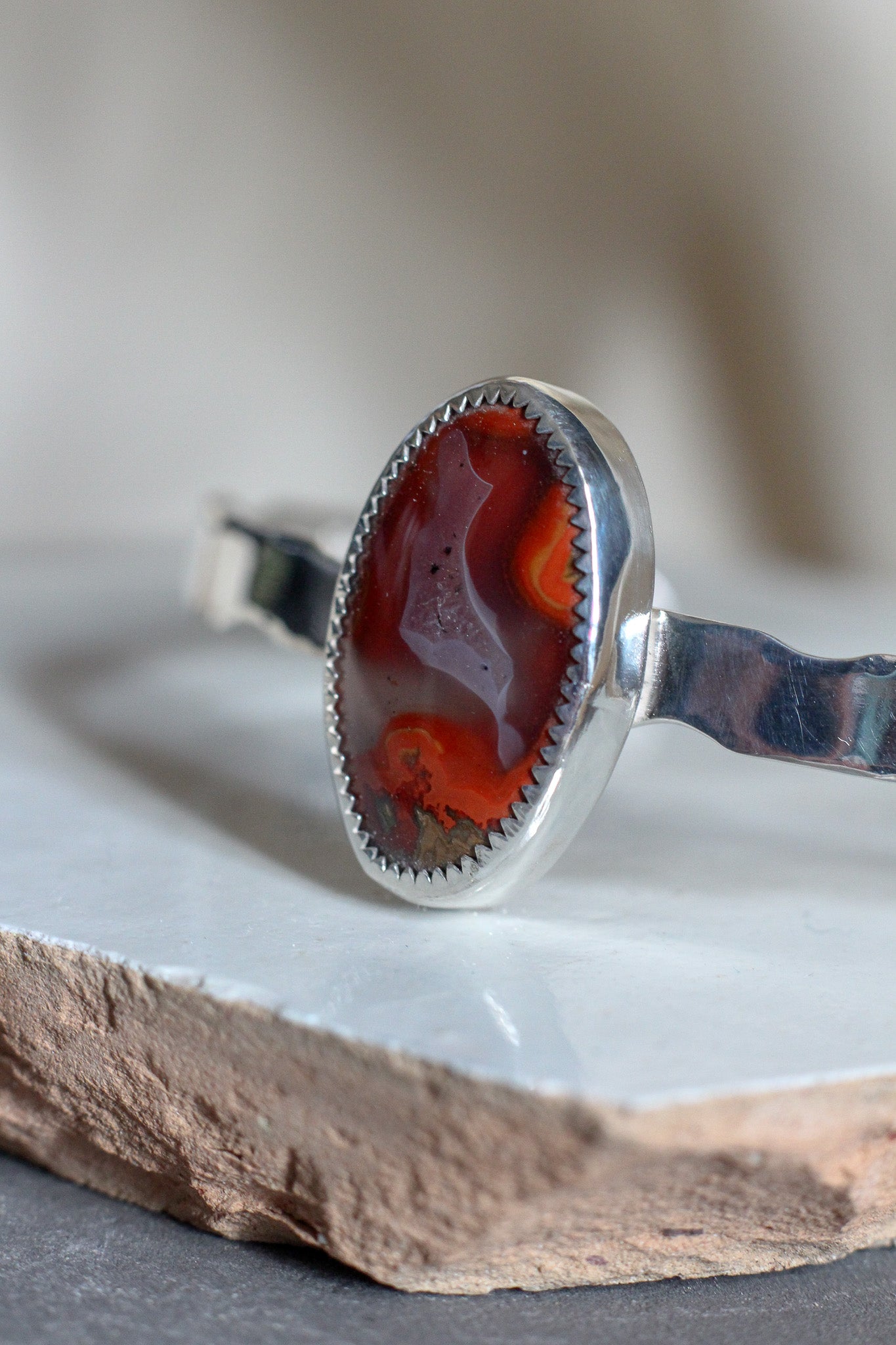 Moroccan Agate Cuff