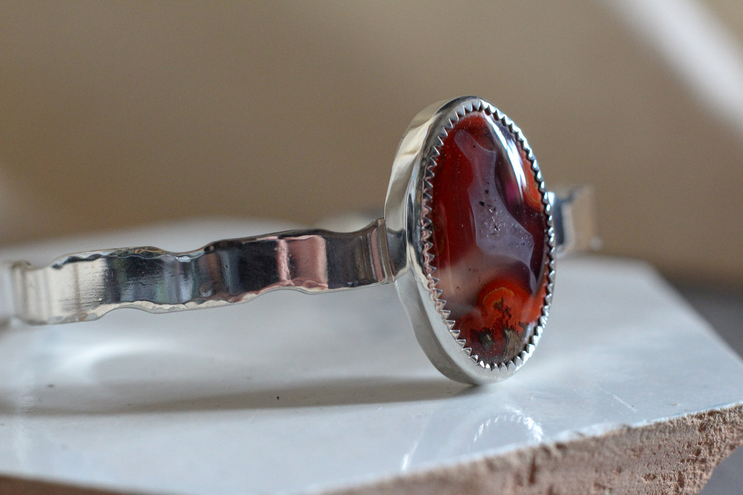 Moroccan Agate Cuff