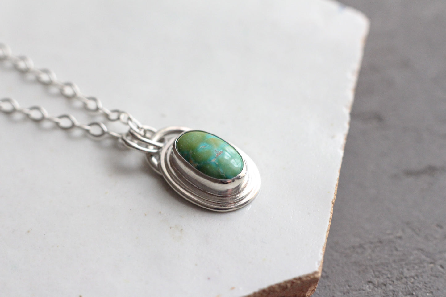 Sonoran Gold Turquoise Necklace