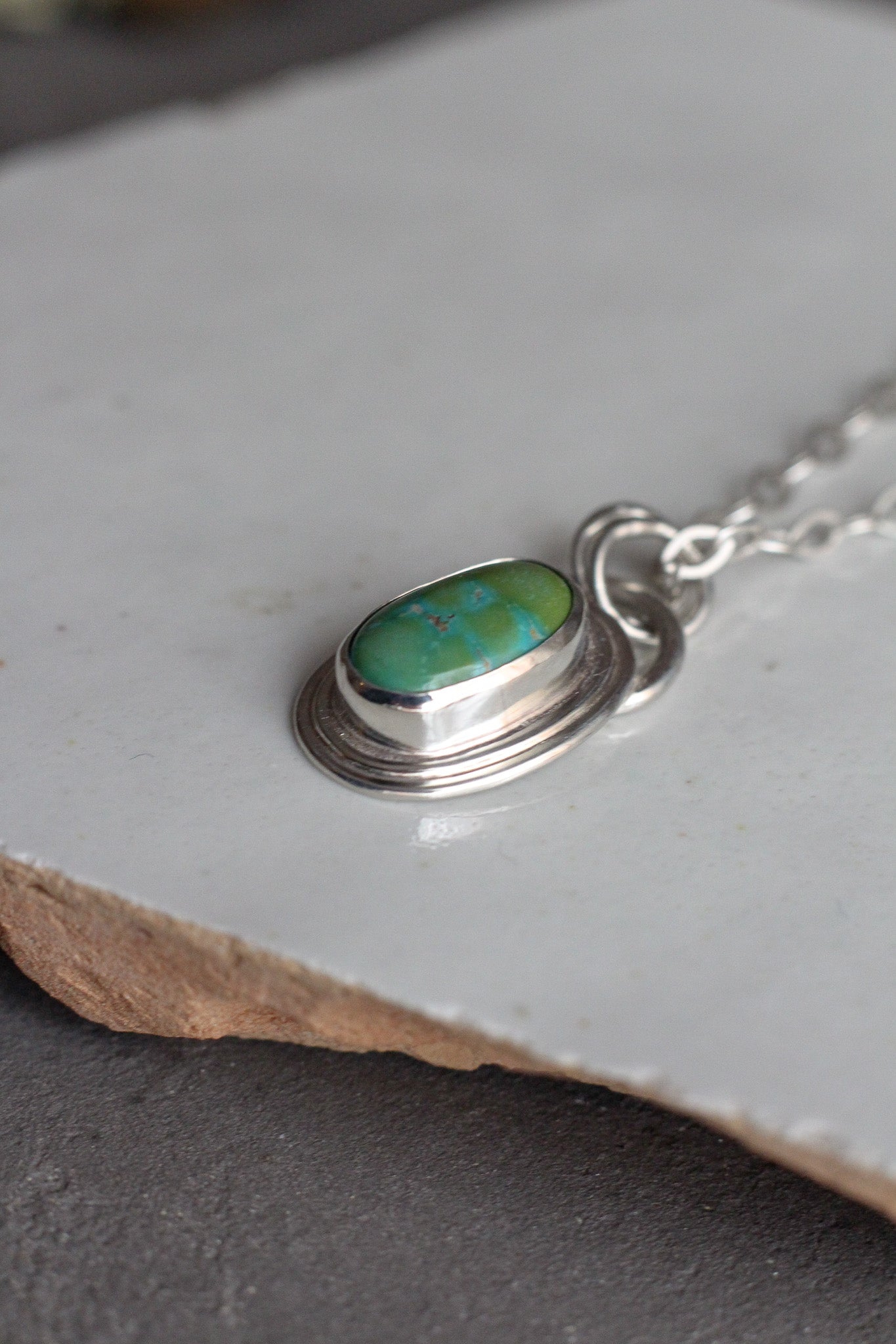 Sonoran Gold Turquoise Necklace