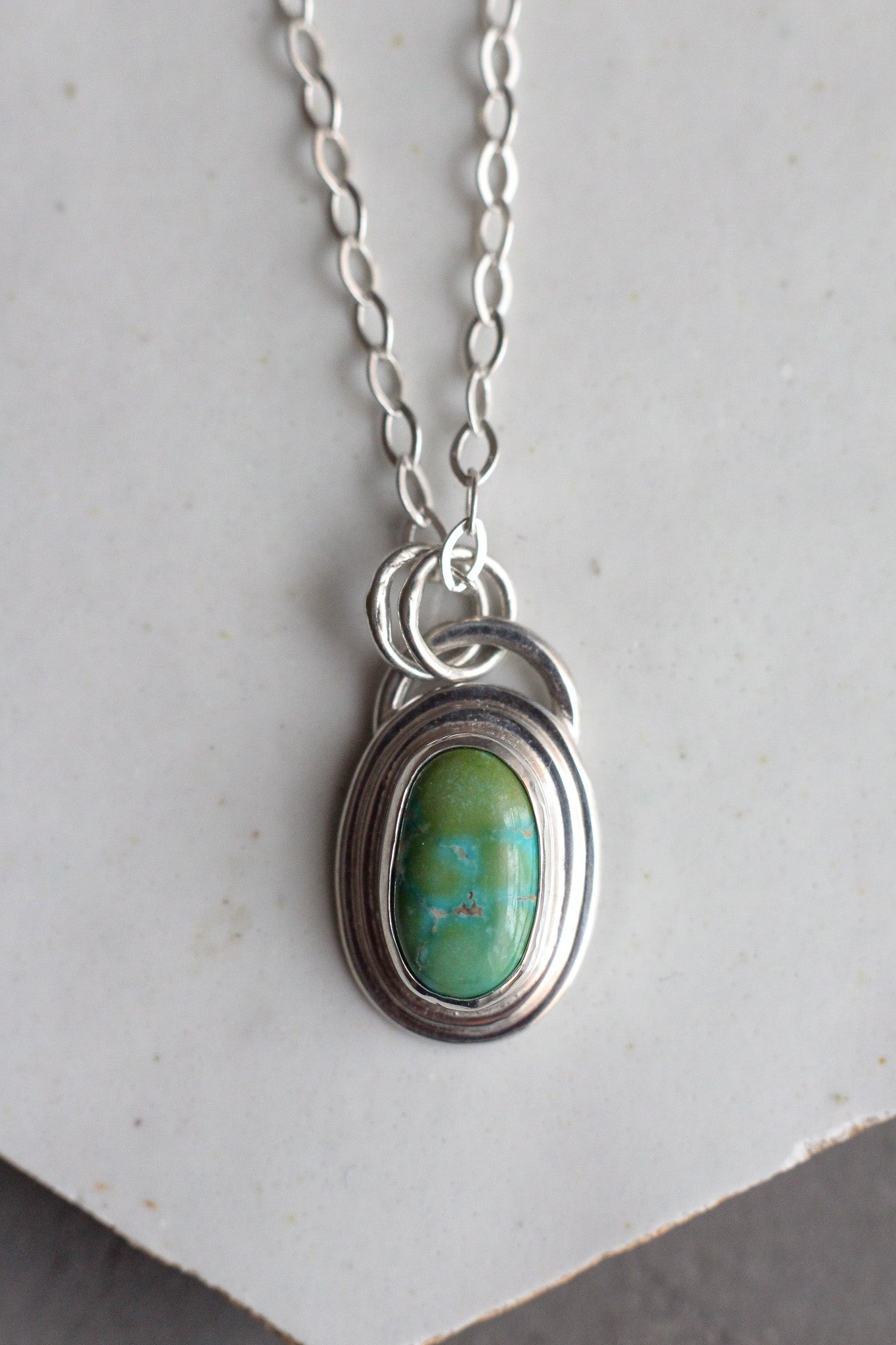 Sonoran Gold Turquoise Necklace