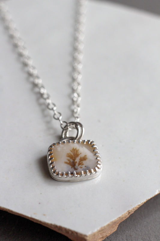 Dendritic Agate Necklace