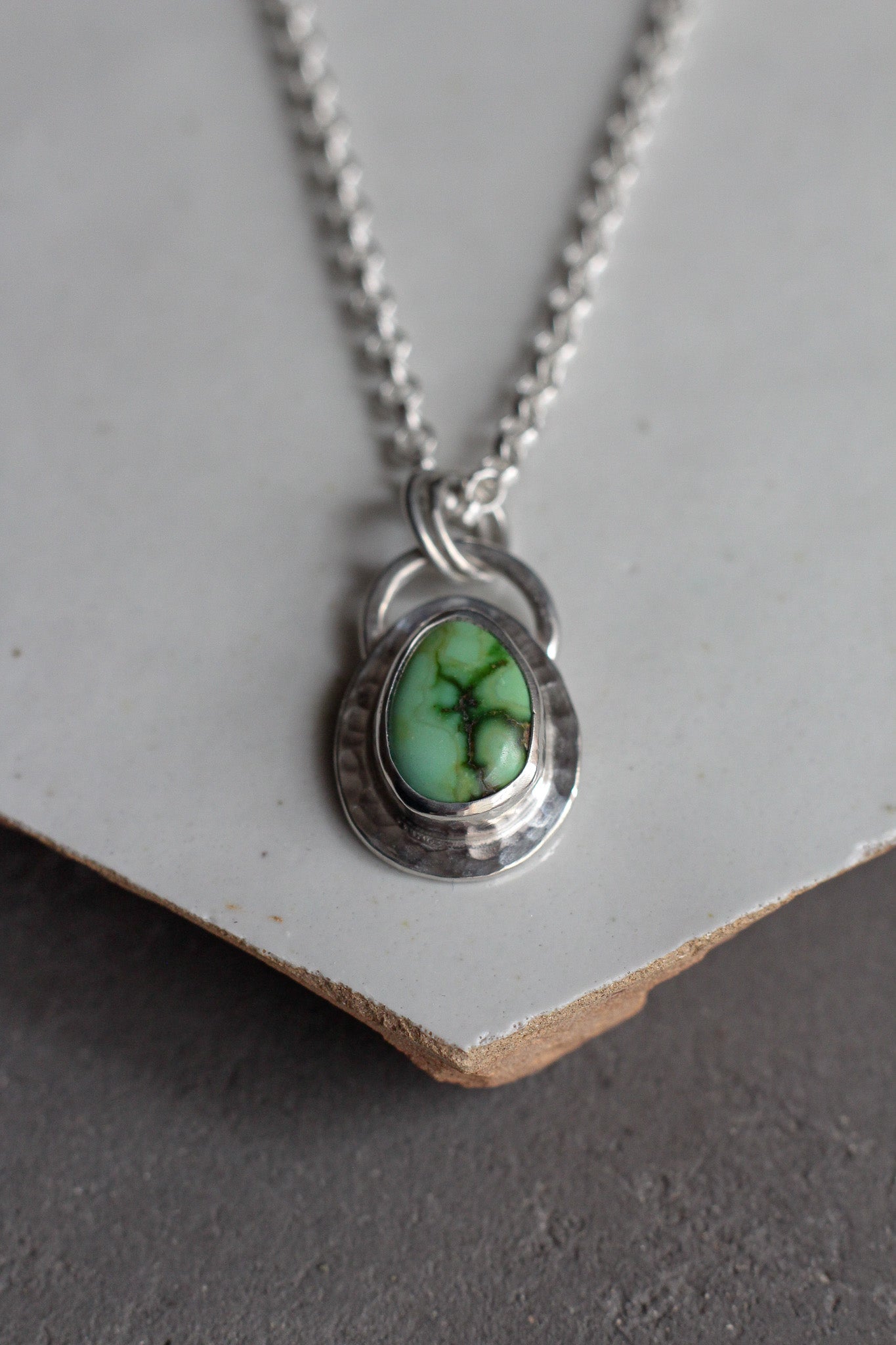 Sonoran Gold Turquoise Necklace