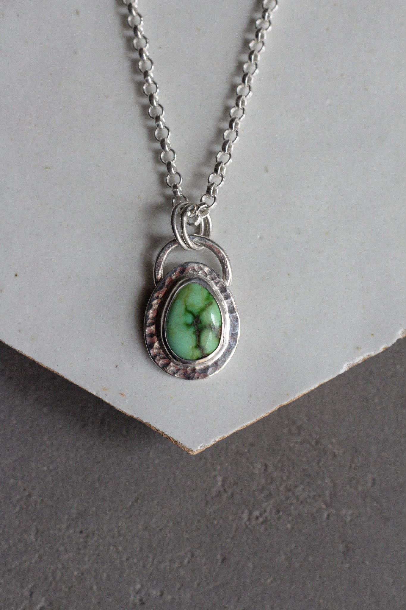 Sonoran Gold Turquoise Necklace