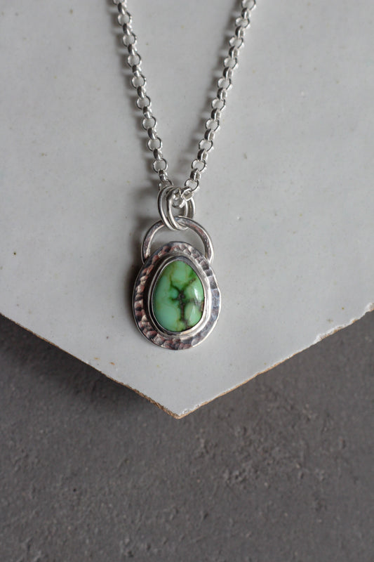 Sonoran Gold Turquoise Necklace