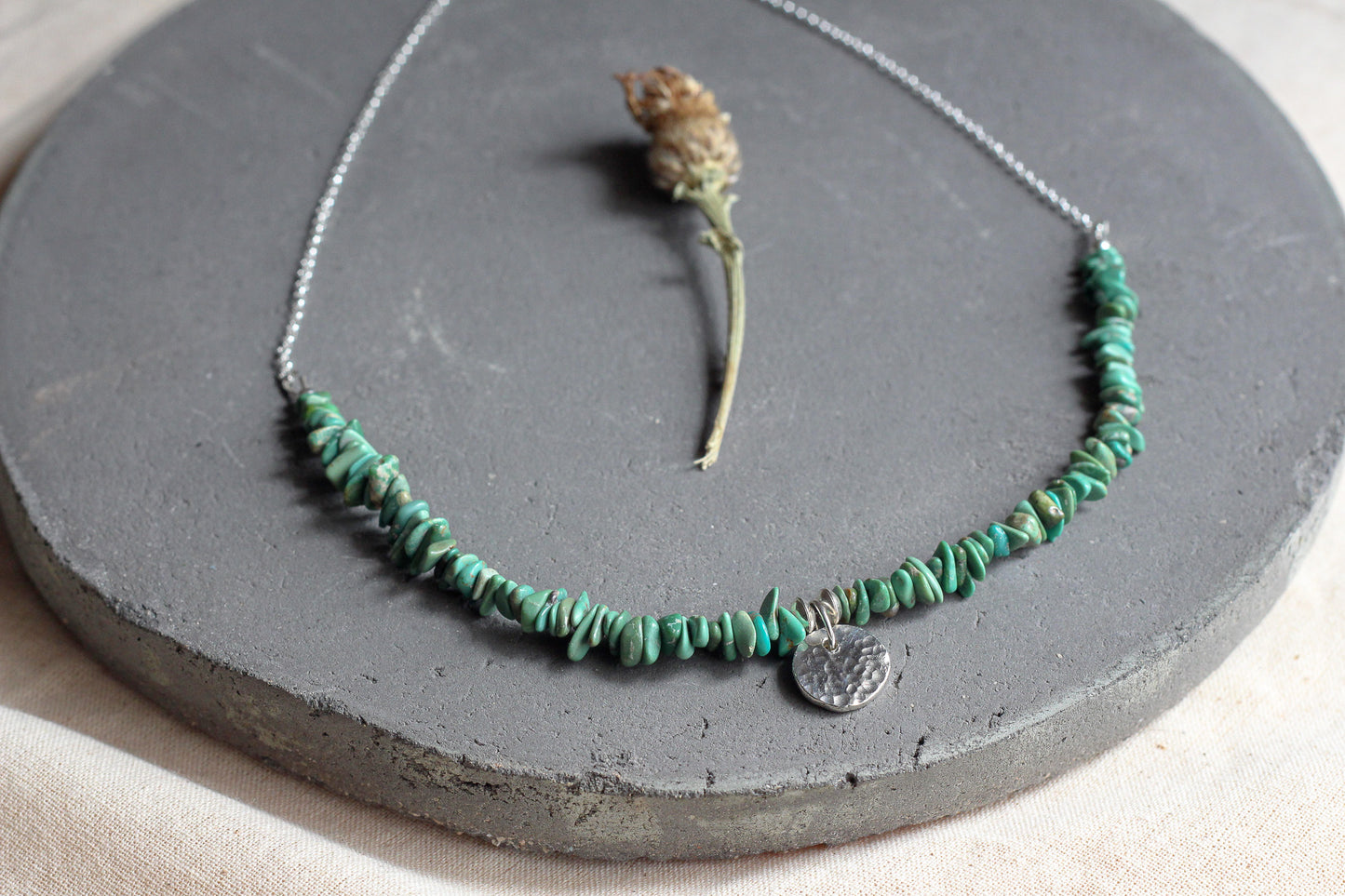 Turquoise Strand // Miss Luna Pendant