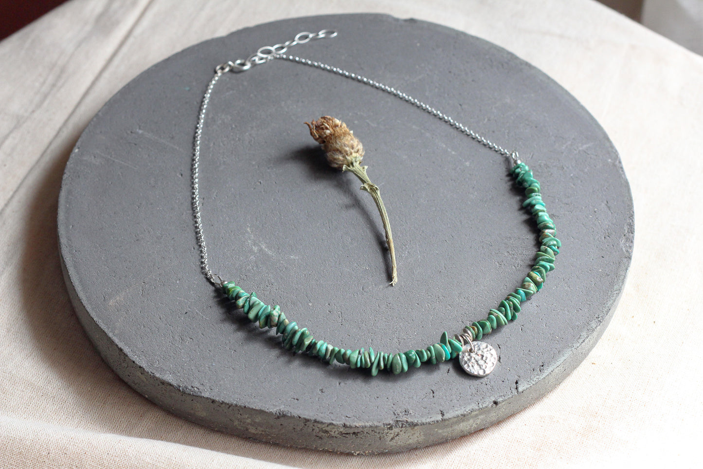 Turquoise Strand // Miss Luna Pendant