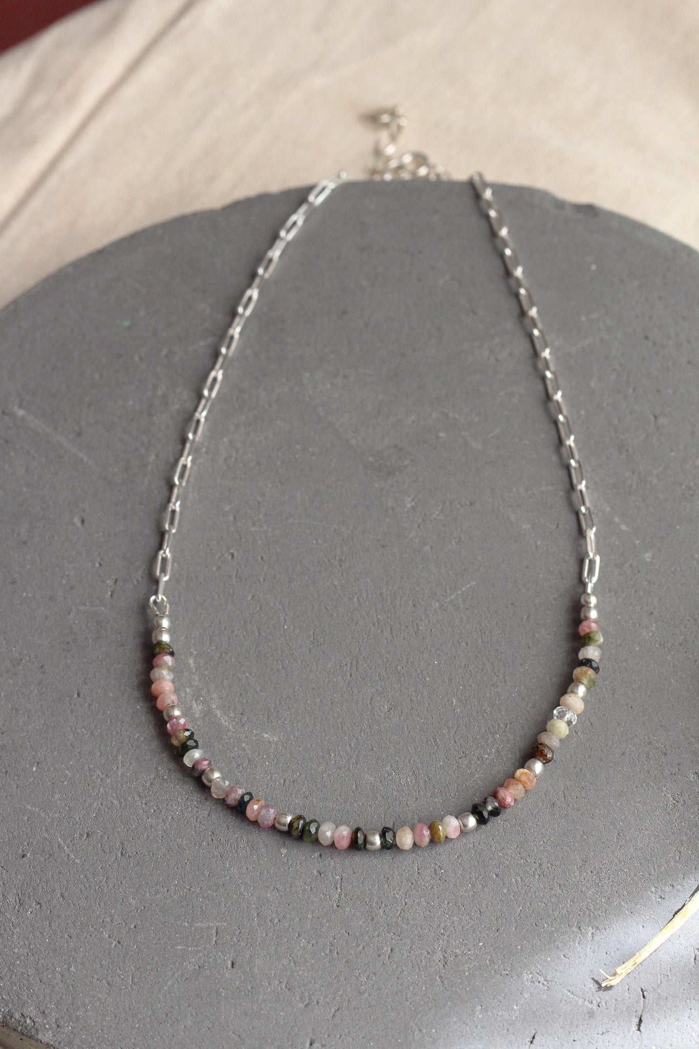 Watermelon Tourmaline Strand