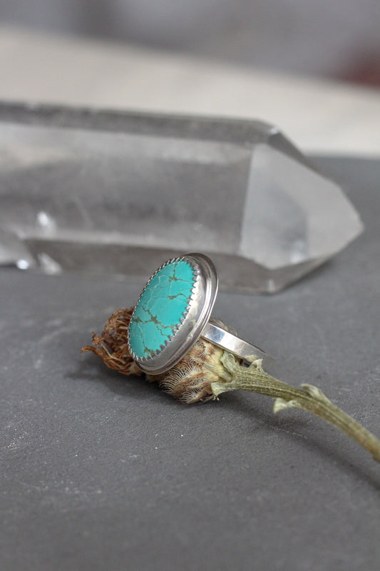 Timberline Turquoise Ring // size 8