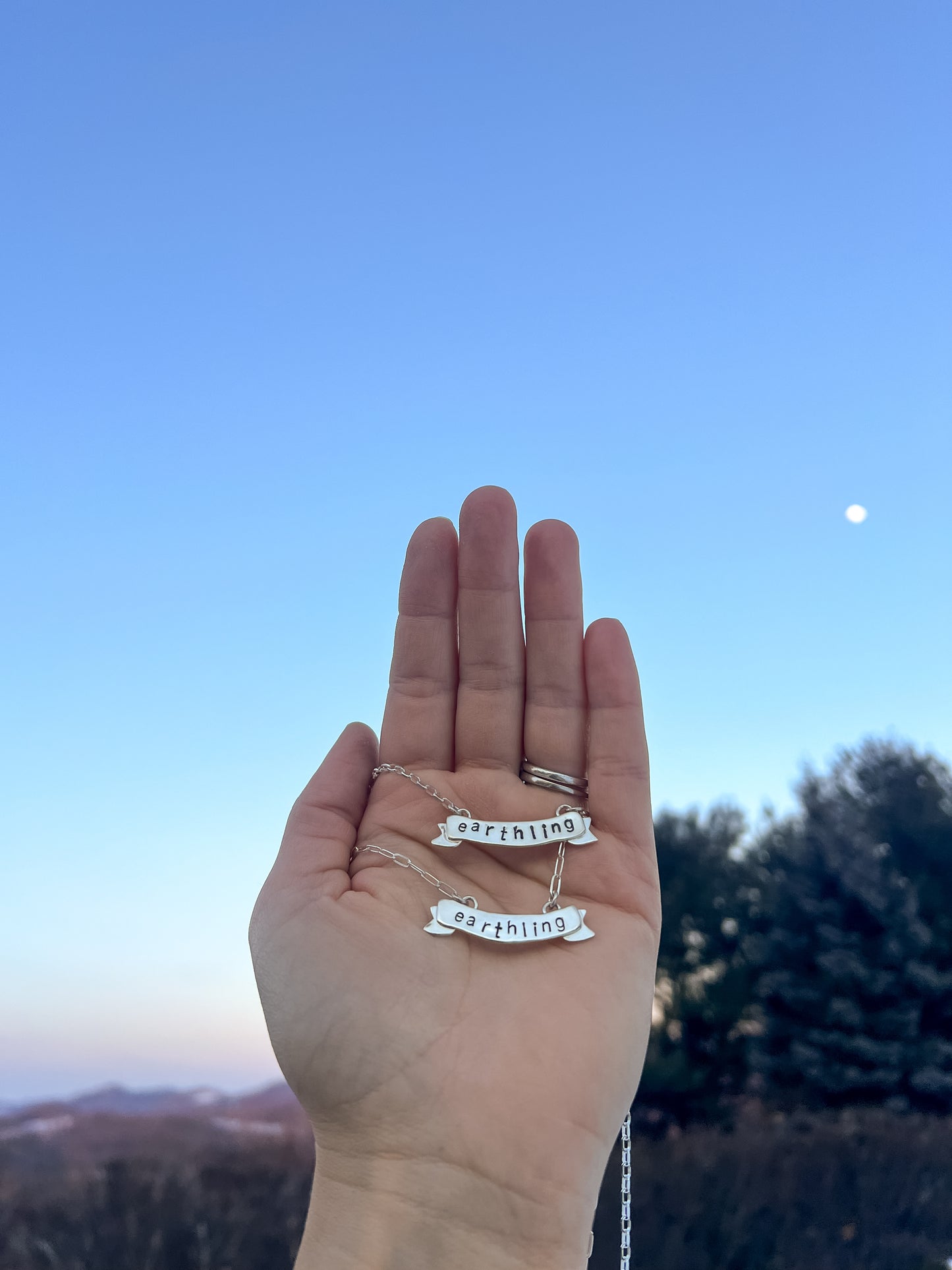 Earthling Banner Necklace