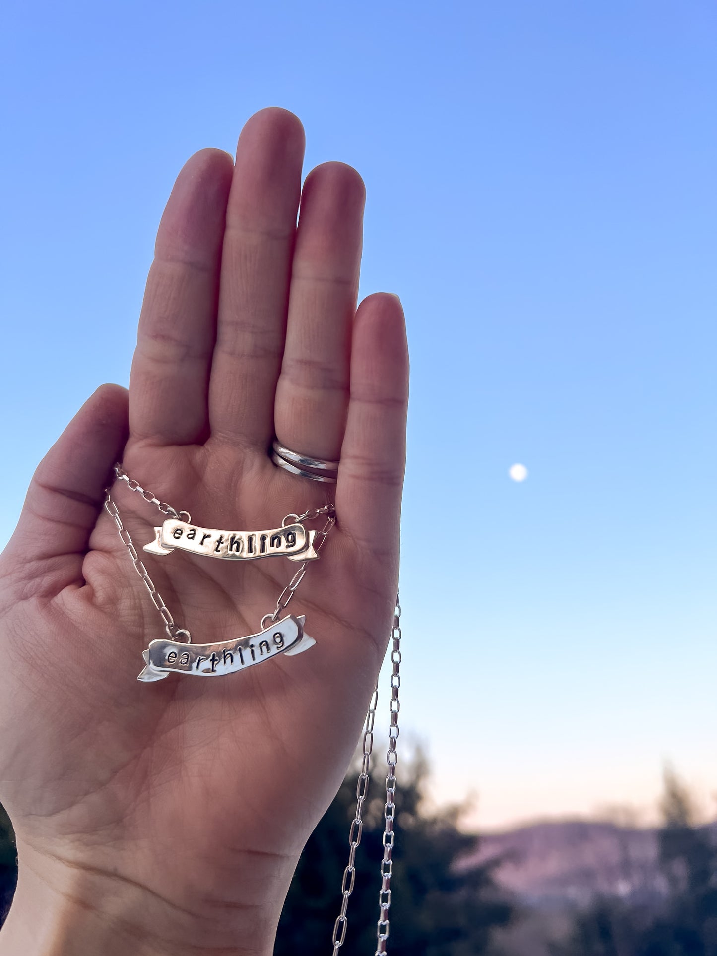 Earthling Banner Necklace
