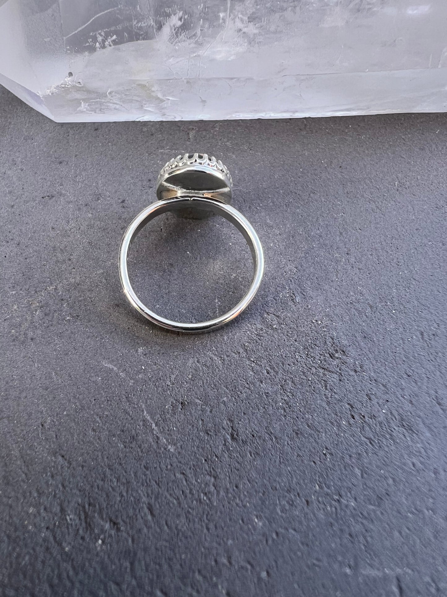 Ocean Jasper Ring, Size 7.25