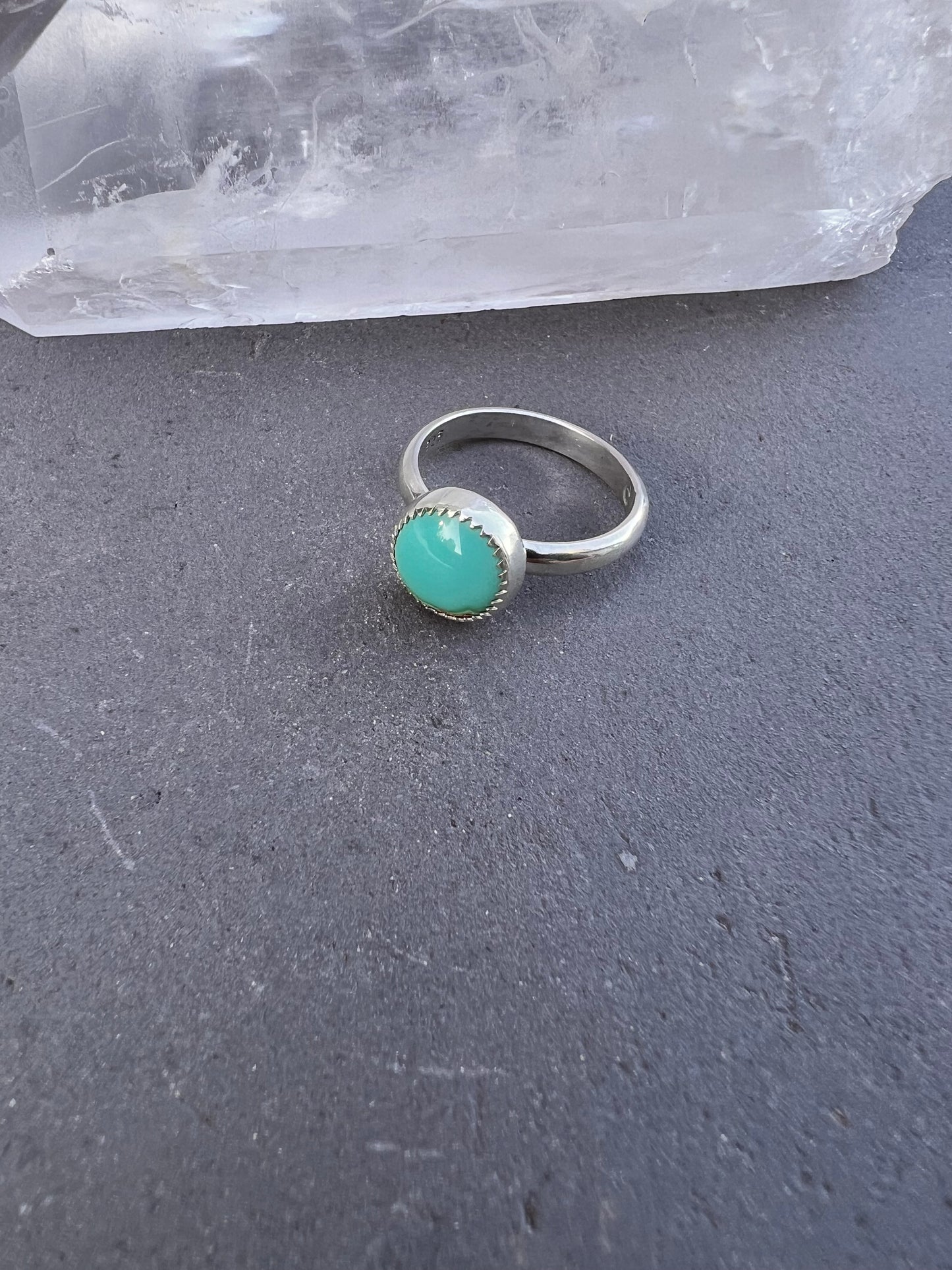 Royston Turquoise Ring, Size 8.5