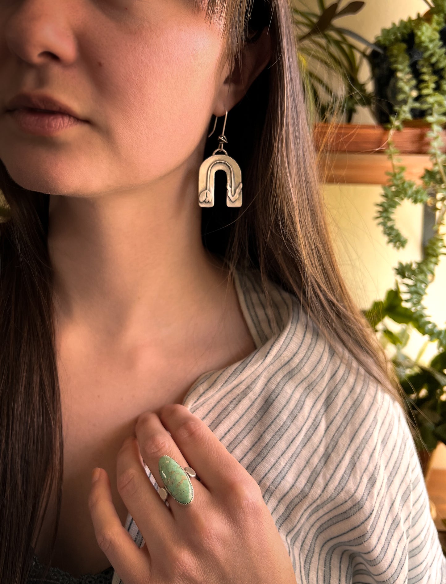 Tulip Arch Earrings